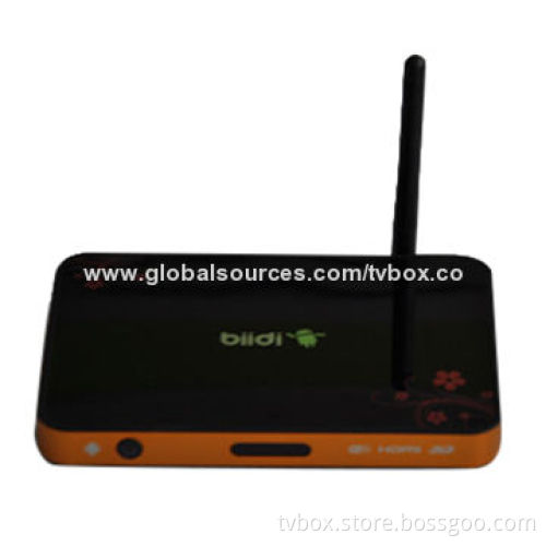 Android TV Box with Quad Core Cortex A9r4/Amlogic S802 CPU, 2G + 8G